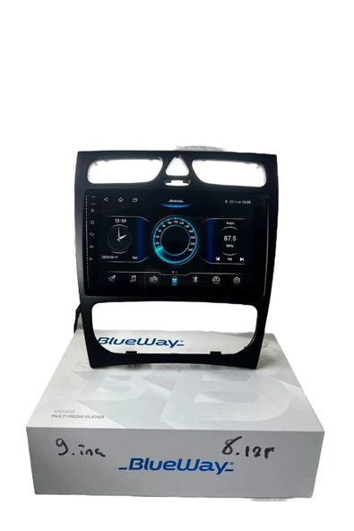 Mercedes w203-w209 BLUEWAY 8-128 TAM PROFESYONEL OEM MULTİMEDİA ürün görseli 1