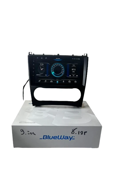 Mercedes C (w203) BLUEWAY 8-128 TAM PROFESYONEL OEM MULTİMEDİA ürün görseli 1