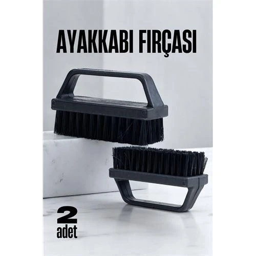 ModaCar Sert Kıllı Ayakkabı Fırçası - Leke Çıkarıcı Elbise Fırçası 2 ADET ürün görseli 1