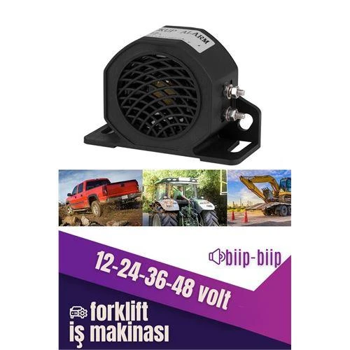 ModaCar İş Makinası Forklift Yüksek Desibel Siren 12V-24V-36V ürün görseli 1