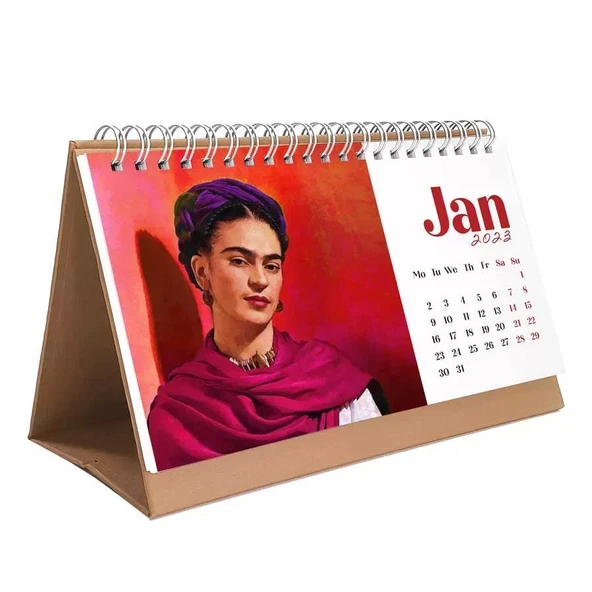 Frida Kahlo Masa Takvimi - 2026 Takvimi ürün görseli 1