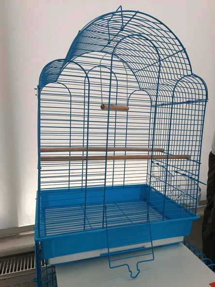 Netx Kafes Bombeli Çatı Mavi 42x30x56 ürün görseli 1