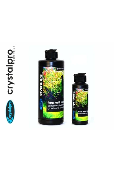 Crystalpro Flora Multi Minerals 125 ml Akvaryum  Bitki Gübresi Skt:09/2028 ürün görseli 1