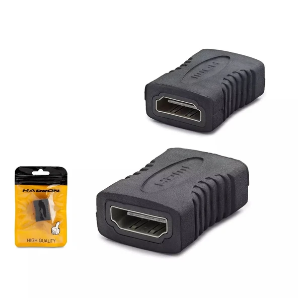 Hadron Hdx1263 Hdmi F To Hdmi F Çevirici Siyah ürün görseli 1