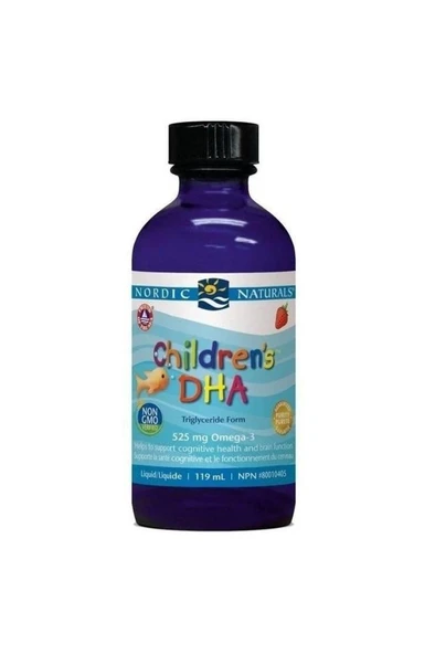 NORDIC NATURELS Clo Chıldrens Dha 119ml ürün görseli 1