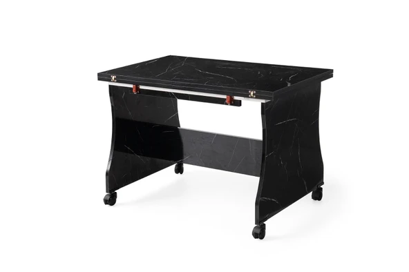 Bade Tekerlekli Açılır Orta Sehpa 60*95cm Demonte - Resim 11