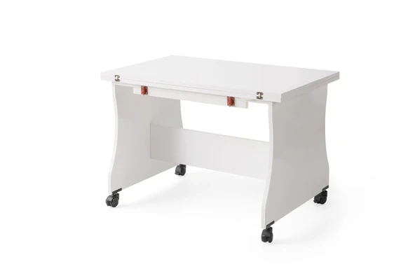 Bade Tekerlekli Açılır Orta Sehpa 60*95cm Demonte - Resim 10