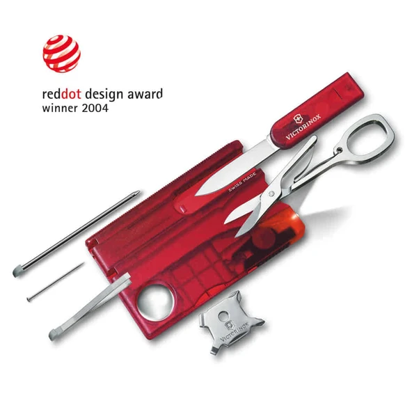 Victorinox 0.7300.T SwissCard Lite Ruby ürün görseli 1