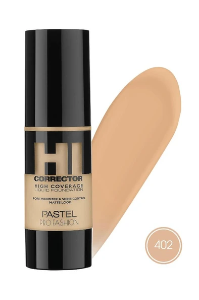Pastel High Coverage Liquid Foundation - Likit Fondöten 403 - Resim 2