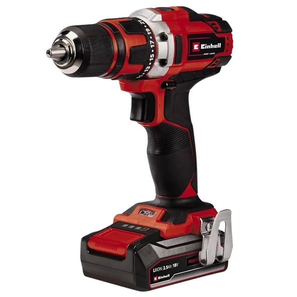 Einhell TE-CD 18/40 Li 1x2.5 Ah Starter Kit Akülü Vidalama Makinesi ürün görseli 1