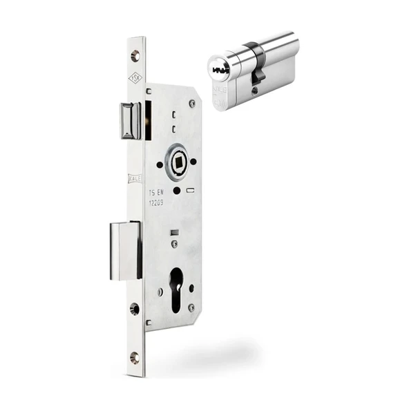 Mey İthalat® Kale 152 R 35 mm Silindirli Kilit Nikel ürün görseli 1