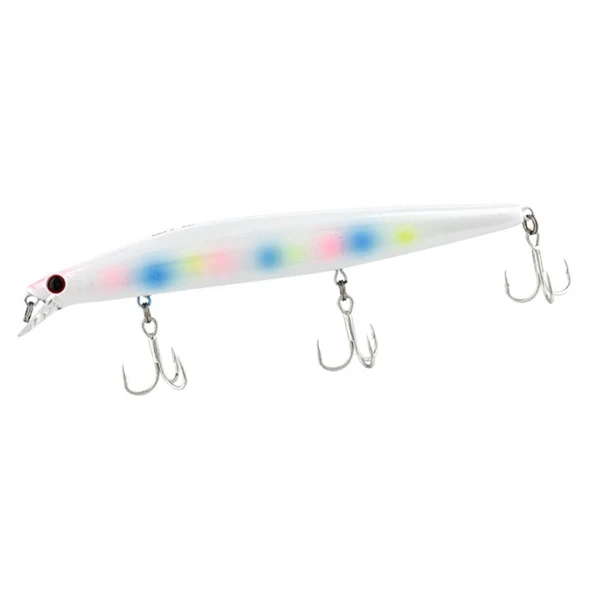 Fujin Hiroshi 140F 140mm 23gr Floating Maket Balık  237 UV Rainbow Glow ürün görseli 1