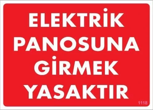 Mey İthalat® Elektrik Panosu Levhası 25x35 KOD:1118 ürün görseli 1