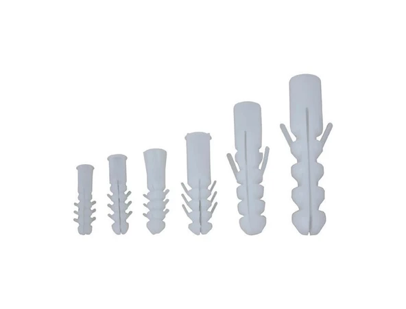 Mey İthalat® Plastik Dubel Beyaz 14 mm ( 20 Adet ) ürün görseli 1