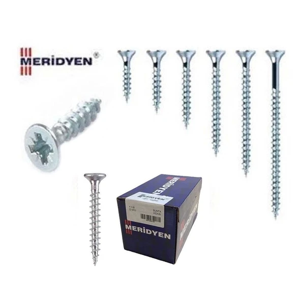 Mey İthalat® Meridyen Sunta Vidası 4,5X50 (100 Adet) ürün görseli 1
