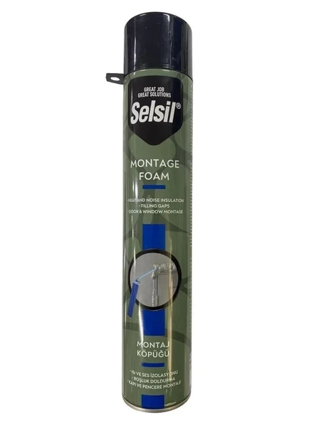 Mey İthalat® Selsil Selfoam Poliüratan Montaj Köpüğü 600 gr ürün görseli 1