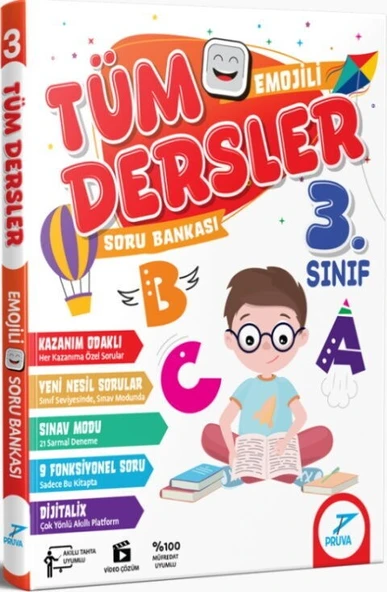 3. Sınıf Tüm Dersler Soru Bankası Pruva Akademi ürün görseli 1