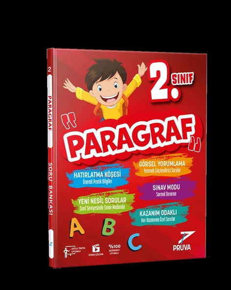 2. Sınıf Paragraf Soru Bankası Pruva Akademi ürün görseli 1
