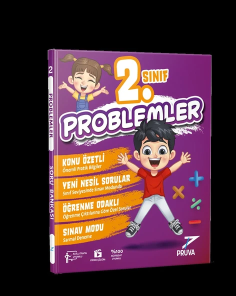 2. Sınıf Problemler Soru Bankası Pruva Akademi ürün görseli 1