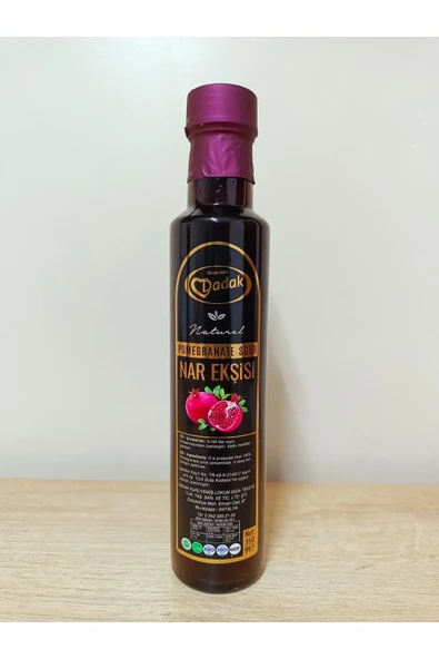 Dadak Lokum ve Kuruyemiş Nar Ekşisi 350 GRAM %100 NAR ürün görseli 1