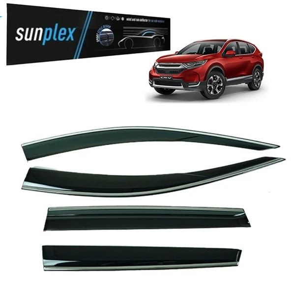Sunplex Kromlu Cam Rüzgarlığı Honda CR-V 2016-2022 ile uyumlu ürün görseli 1