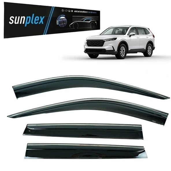 Sunplex Kromlu Cam Rüzgarlığı Honda CR-V 2022-2025 ile uyumlu ürün görseli 1