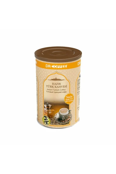 Dadak Lokum ve Kuruyemiş Dr.coffee Hazır Türk Kahvesi Sade 250GR ürün görseli 1