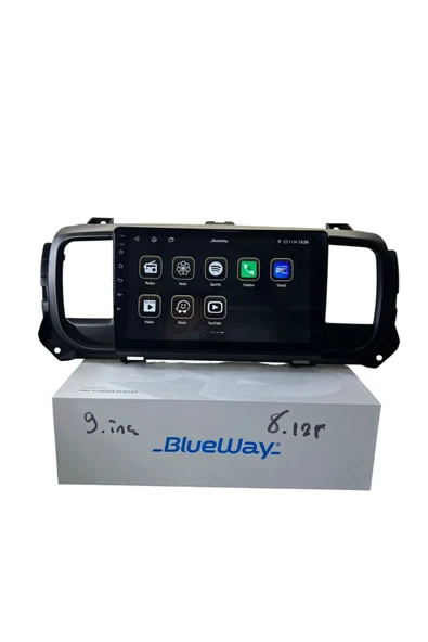 Citroen Jumpy 2017-2022 BLUEWAY 8-128 TAM PROFESYONEL OEM MULTİMEDİA - Resim 3