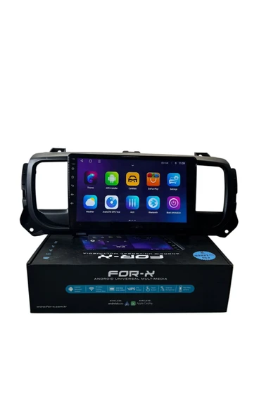 Citroen Jumpy 2017-2022 FORX 6-128 TAM PROFESYONEL OEM MULTİMEDİA - Resim 3