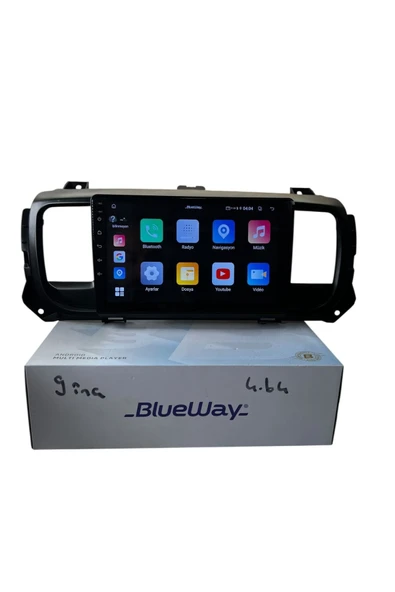 Citroen Jumpy 2017-2022 BLUEWAY 4-64 PROFESYONEL OEM MULTİMEDİA ürün görseli 1