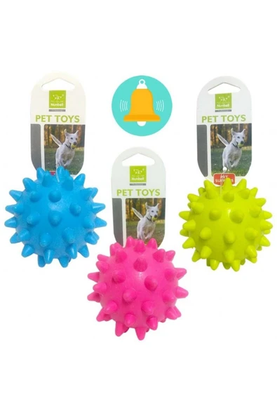 Nunbell Köpek Oyuncağı Kirpi Top Zilli ürün görseli 1