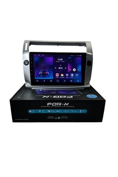 Citroen C4 2004-2010 FORX 6-128 TAM PROFESYONEL OEM MULTİMEDİA ürün görseli 1