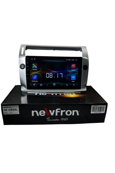 Citroen C4 2004-2010 NEWFRON 6-64 TAM PROFESYONEL OEM MULTİMEDİA ürün görseli 1