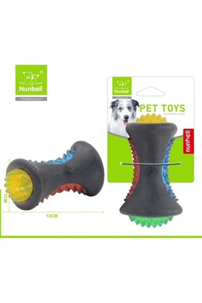 Nunbell Işıklı Köpek Oyuncağı Kemik 7 Cm ürün görseli 1