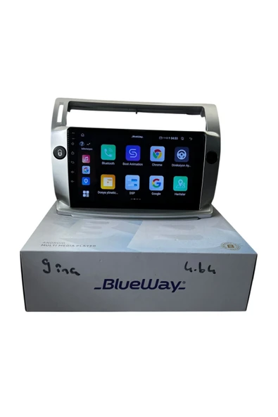 Citroen C4 2004-2010 BLUEWAY 4-64 PROFESYONEL OEM MULTİMEDİA - Resim 4