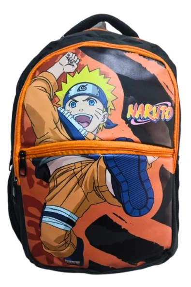 naruto lu 3 bölmeli okul çantası ilk okullar için ürün görseli 1