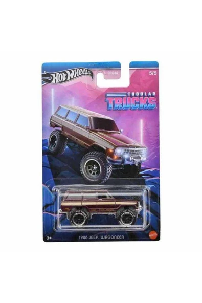 Hot Wheels Temalı Arabalar Özel Seri 1988 Jeep Wagoneer GDG44 HRR99 ürün görseli 1