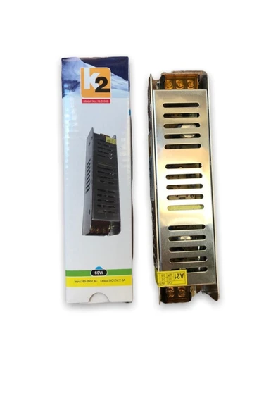 PrestijMagaza K2 Kld-50b 60w 5a Led Şerit Trafosu ürün görseli 1