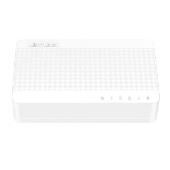 Tenda S105 5 Port 10-100 Mbps Switch Plastik Kasa ürün görseli 1