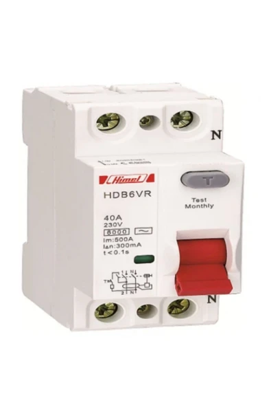 Himel Hdb3vr240tc 6ka 300ma 40 A 1p N Kaçak Akım Rölesi ürün görseli 1