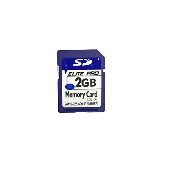 2 gb SD hafıza kartı  fotograf makinaları için 2 gb elite pro sd hafıza kartı ürün görseli 1
