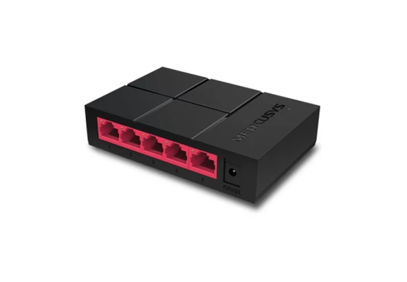 Tp-Link Mercusys MS105G 5 Port 10-100-1000 Mbps Switch Plastik Kasa ürün görseli 1