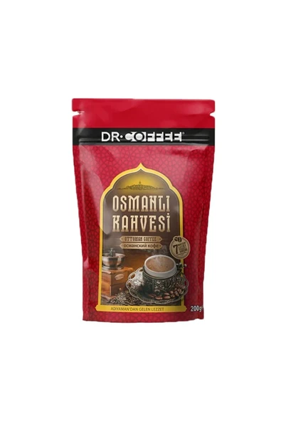 Dadak Lokum ve Kuruyemiş Dr. Coffee Osmanlı Kahvesi Poşet 200 gr ürün görseli 1