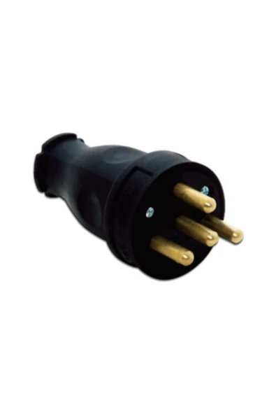 TP 3x25 Kauçuk Düz Fiş ürün görseli 1