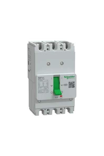 Schneider Electric Gopact Mccb G12f3f63 125f 63a 36ka Kompakt Şalter ürün görseli 1