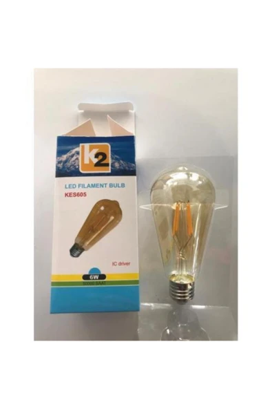 Kendal Kes605 6w 2700k 660 Lümen Led Flamanlı Ampul ürün görseli 1