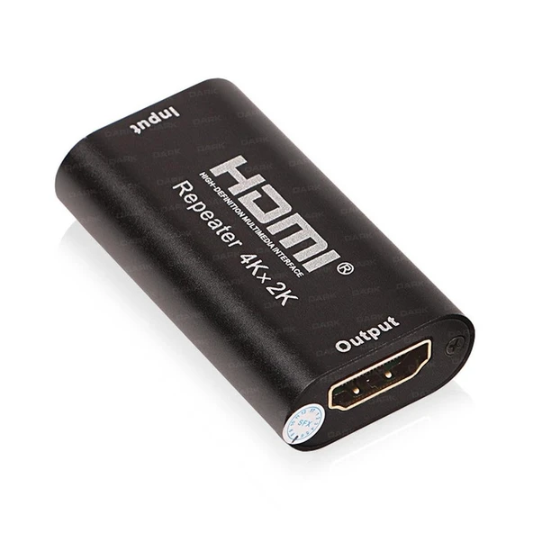 Dark DK-HD-E102 4K HDMI Dişi-Dişi Sinyal Güçlendirici Adaptör ürün görseli 1