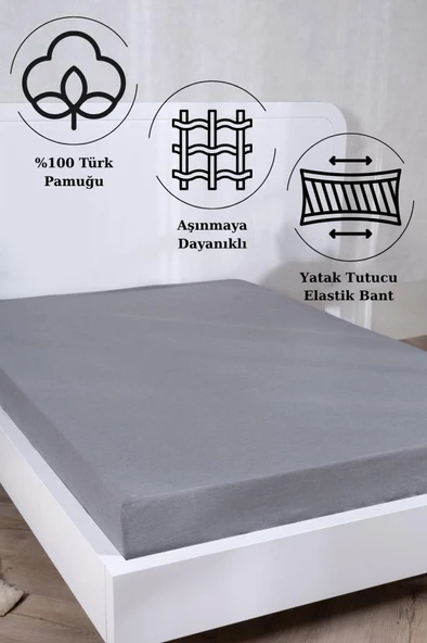 Çarşaf Lastikli Çift Kişilik – 180x200+30 cm – Matriss ürün görseli 1