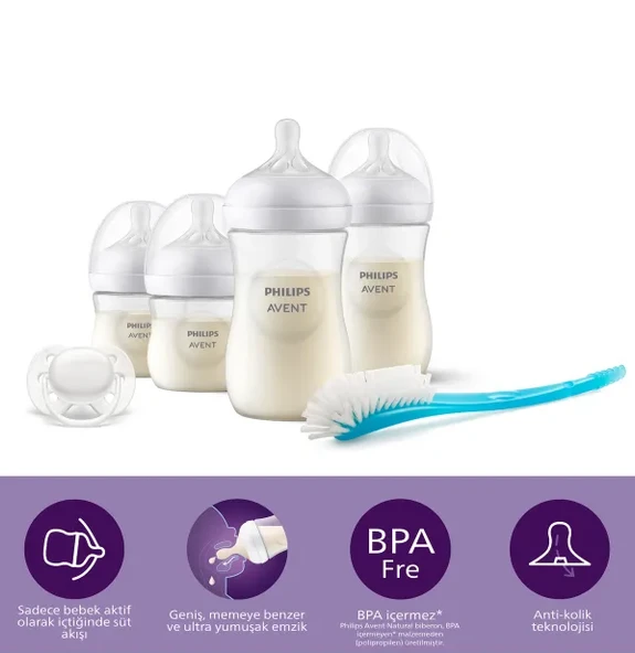 Philips Avent Doğal Tepkili Natural Response PP Hoşgeldin Bebek Hediye Seti ürün görseli 1