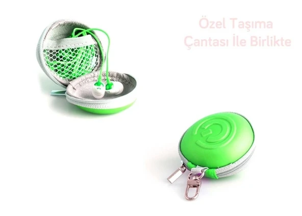 Snopy SN-709 Yeşil Kulak İçi Koruma Çantalı Lüks Cep Telefonları İçin ürün görseli 1